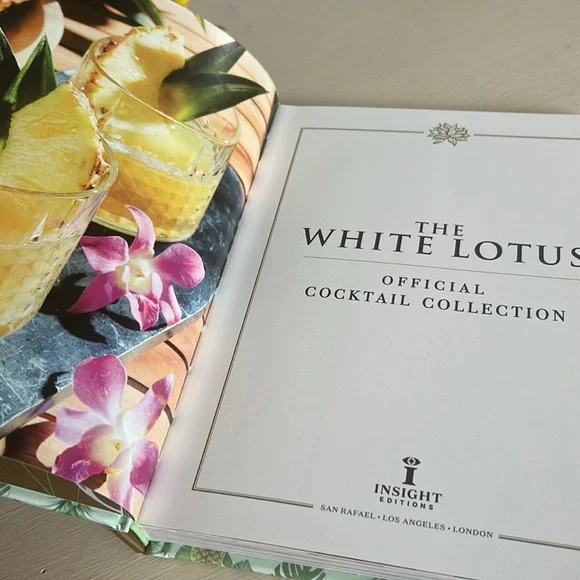 The White Lotus Official Cocktail Collection Book. NEW - Picture 4 of 11